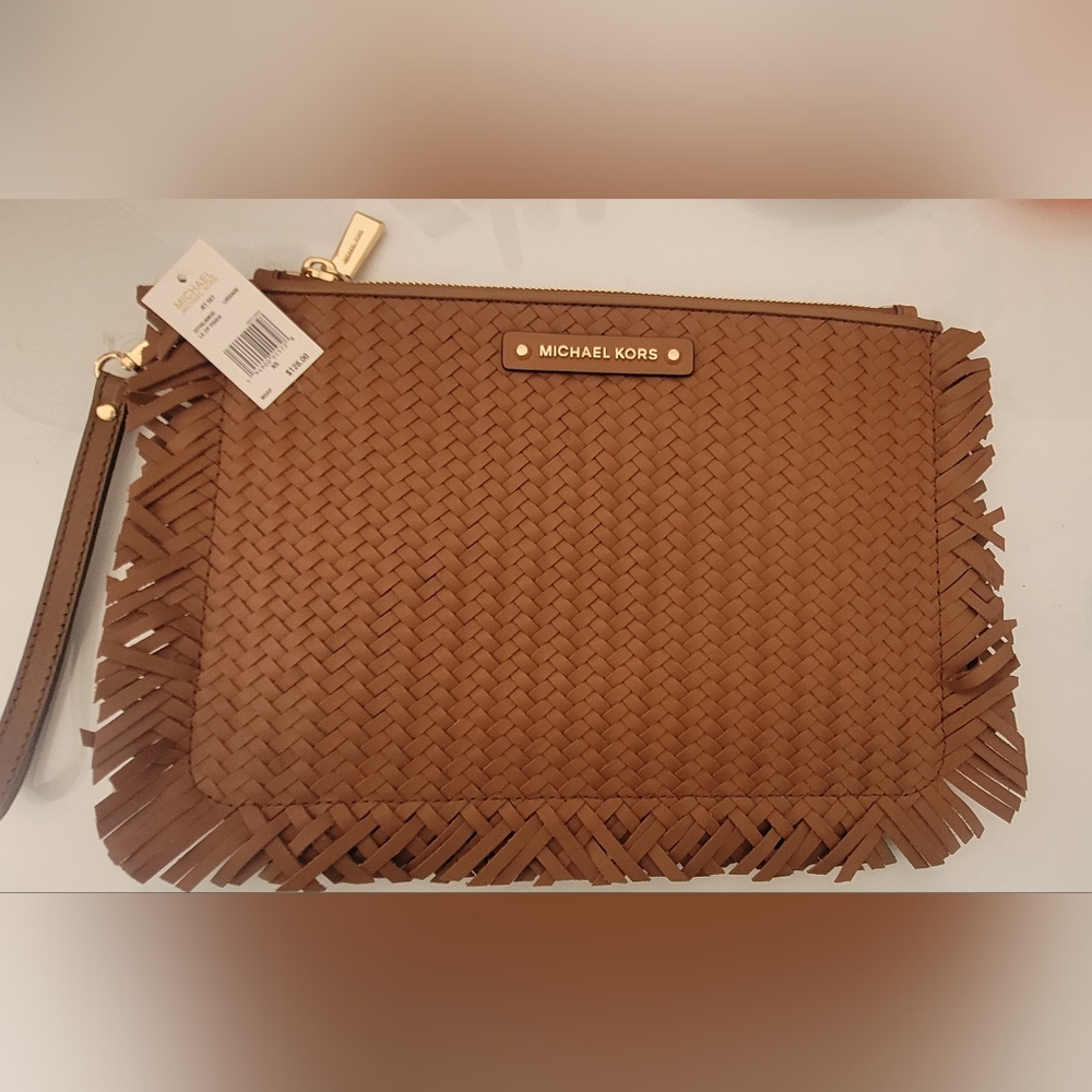 Michael Kors Jet Set large zip pouch
